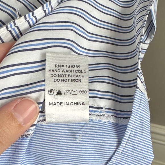 Tuckernuck Pomander Place Burnell Colorblock Shirt Dress Size XL - Picture 6 of 8